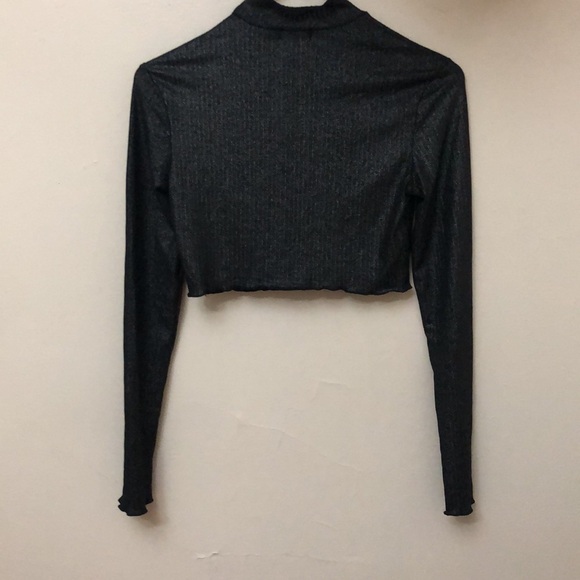 Sparkly black top - Size Small - Picture 2 of 3